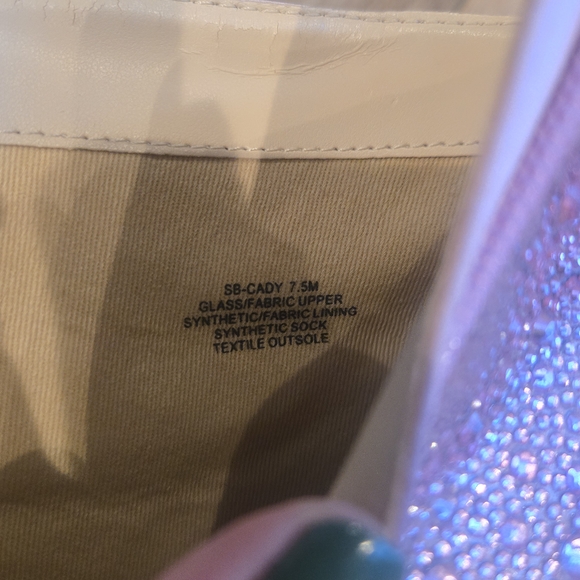 Blue by Betsey Johnson Cady Lt. Pink Rhinestone Embellished Dress Bootie, 7.5 - Picture 9 of 10